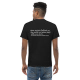 Dear Person Behind Me Mental Health Awareness T-Shirt