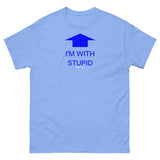 I'm with Stupid (Blue Print) T-Shirt