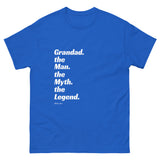 Grandad. the Man. the Myth. the Legend T-shirt