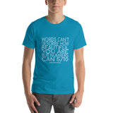 Words Can't Describe Unisex t-shirt