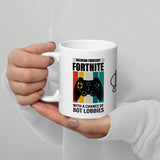 Weekend Forecast White Glossy Mug