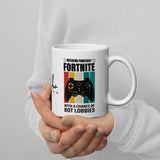 Weekend Forecast White Glossy Mug