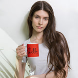 Shabba Classic White/Red glossy mug