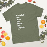 Grandad. the Man. the Myth. the Legend T-shirt