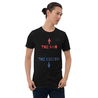 The Man The Legend Short-Sleeve Unisex T-Shirt