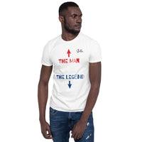 The Man The Legend Short-Sleeve Unisex T-Shirt